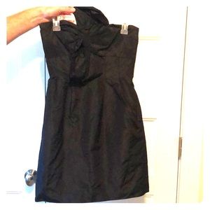 Black j crew dress